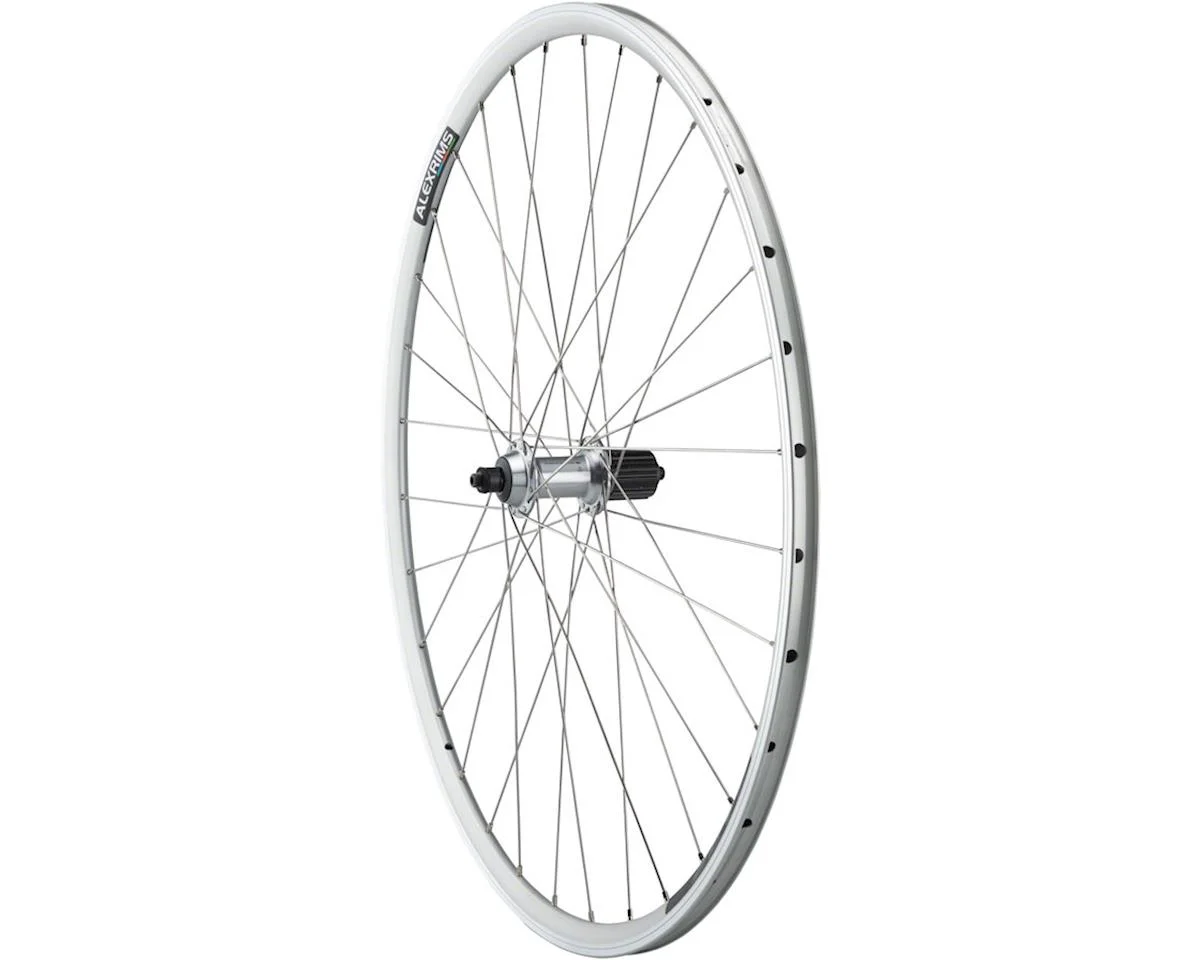 Quality Wheels Tiagra/DA22 Road Wheel (Silver) (Shimano HG) (Rear) (12 x 130mm) (700c) (Clincher) (Rim Brake)
